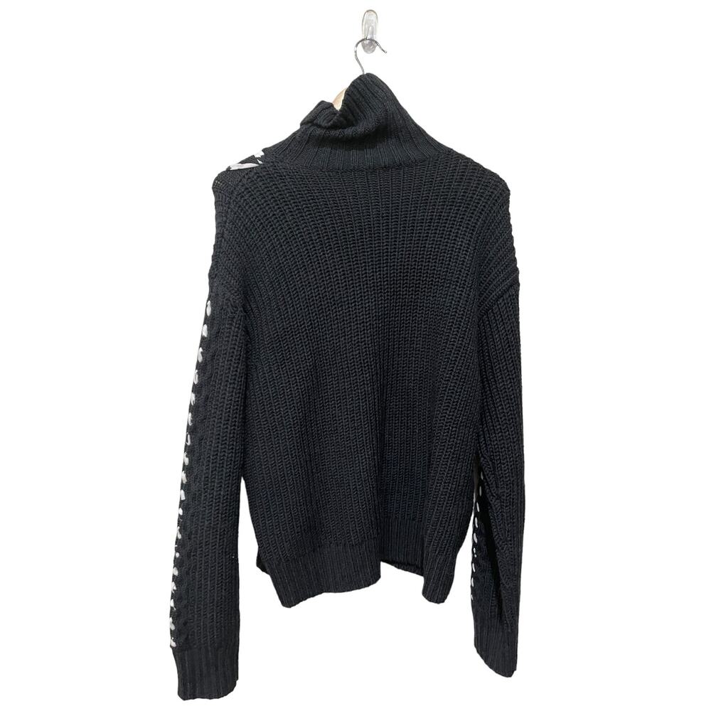 Jason Wu Merino Wool Turtleneck Sweater Size XL - Picture 8 of 8